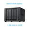(มีส่งด่วน) SYNOLOGY NAS (อุปกรณ์จัดเก็บบนเครือข่าย) Bee Station/Disk Station 1GB-4GB DDR4 W. 2 Y.
