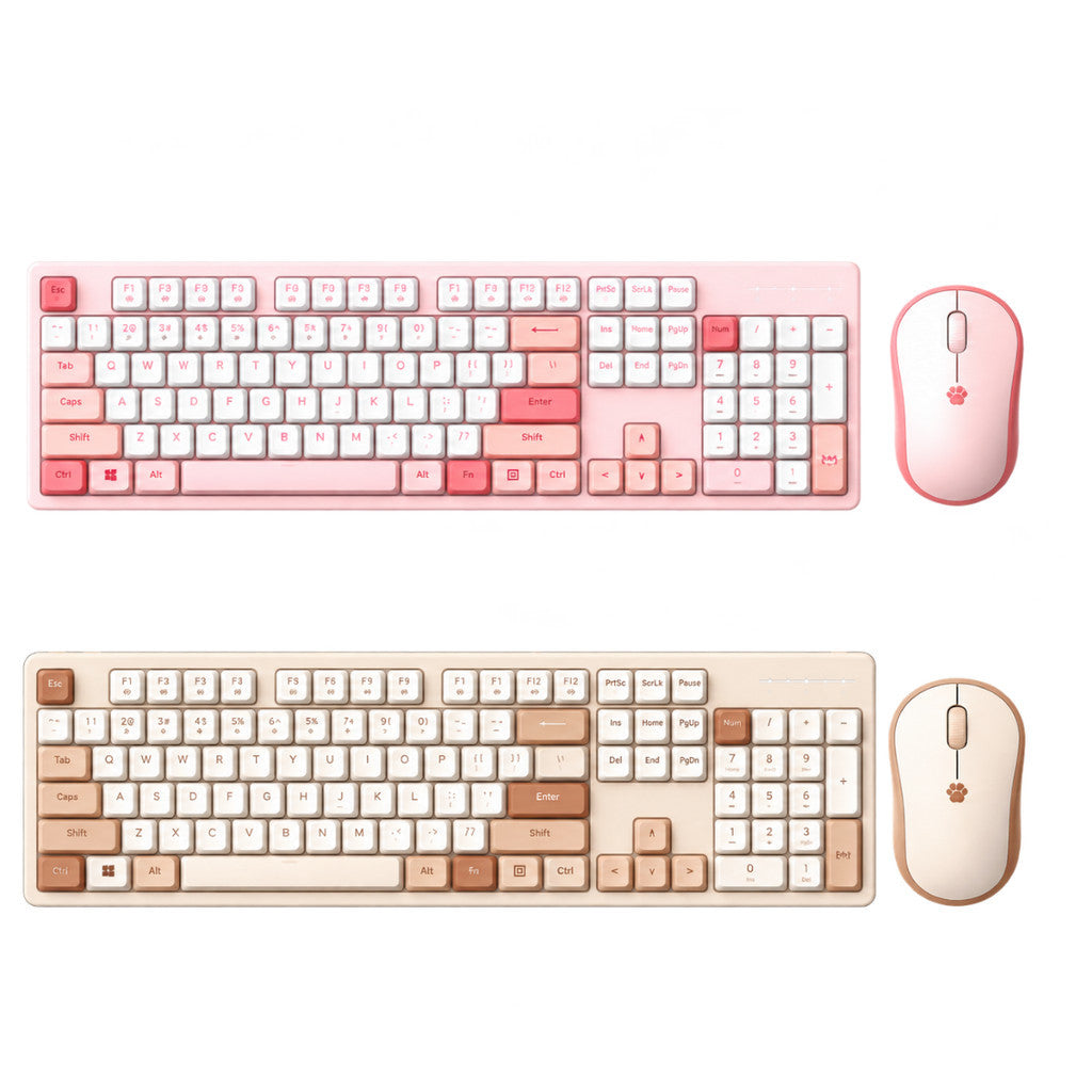MOFii Pretzel Silent Wireless Media Combo set คีย์บอร์ด-เมาส์ไร้สาย เสียงเงียบ