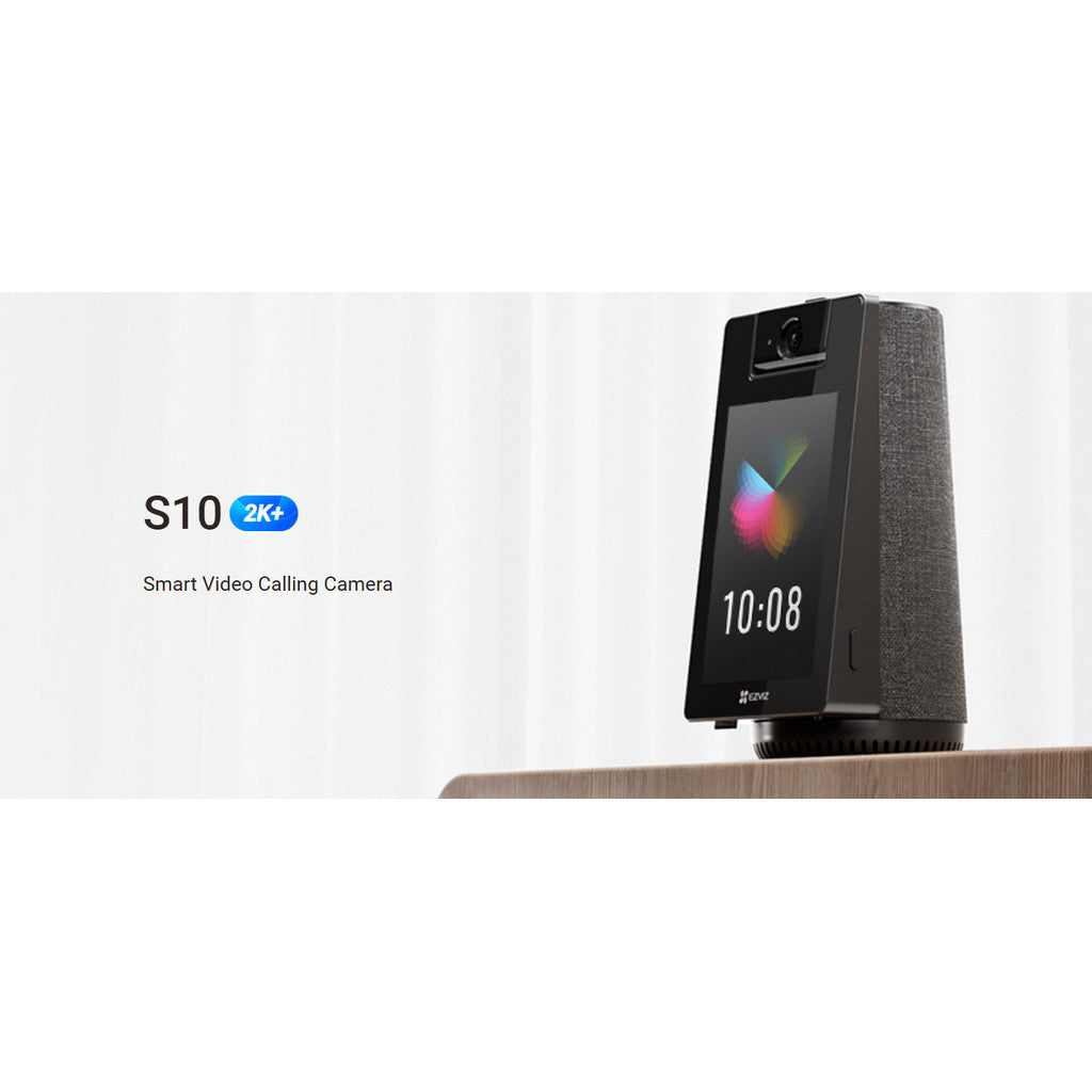 EZVIZ S10 2K+ Smart Video Calling Camera หน้าจอสัมผัสขนาด4นิ้ว รองรับWiFi6 มีลำโพงบลูทูธ