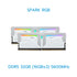 ZADAK RAM (แรม) SPARK 32GB(16GBx2) DDR5 5600MHz-6400MHz DIMM RGB WHITE AURA2 WARRANTY 3 YEARS