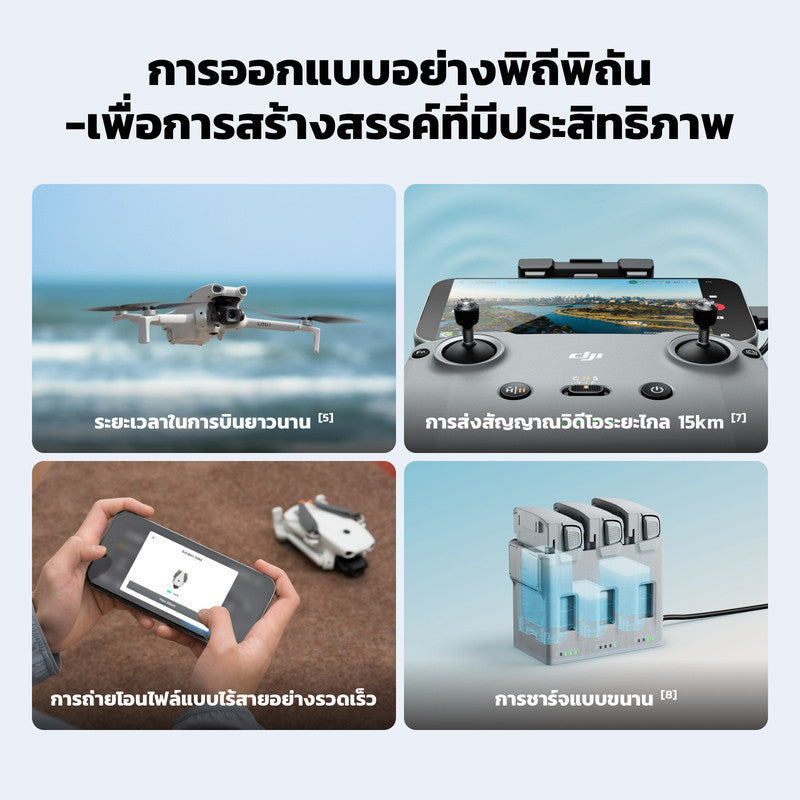 [ขึ้นทะเบียนโดรนก่อนสั่งซื้อทุกครั้ง] DJI Lito 1 - Camera Drone โดรนกล้อง วิดีโอ 4K ภาพนิ่ง 8K ประกัน 1 ปี