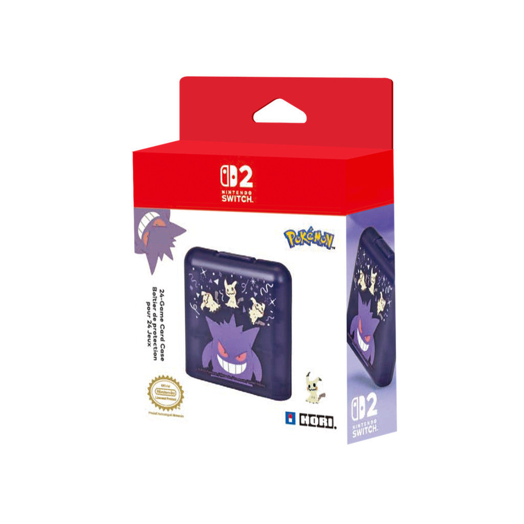 HORI CASE เคส [GENGA] Game Card Case 24 for Nintendo Switch™ 2 ตลับเก็บเกม ขนาดกะทัดรัด ดีไซน์พาสเทลลาย Eevee