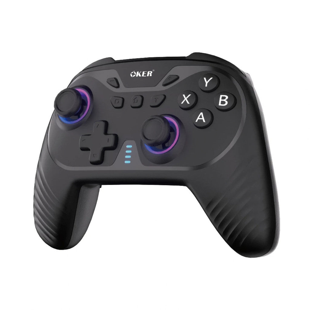 OKER จอยเกมไร้สาย(บลูทูธและ2.4G) รุ่น WG-25 สำหรับ iOS/ Android/ Switch/ PS3/ PS4/ PC/ TV