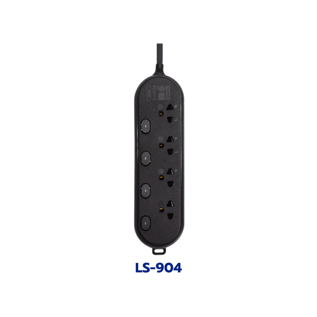 Lumira Plug ปลั๊กไฟ ลูมิล่า รุ่น LS-903/LS-904/LS-905 3-5 เมตร สินค้ามาตรฐานมีมอก.