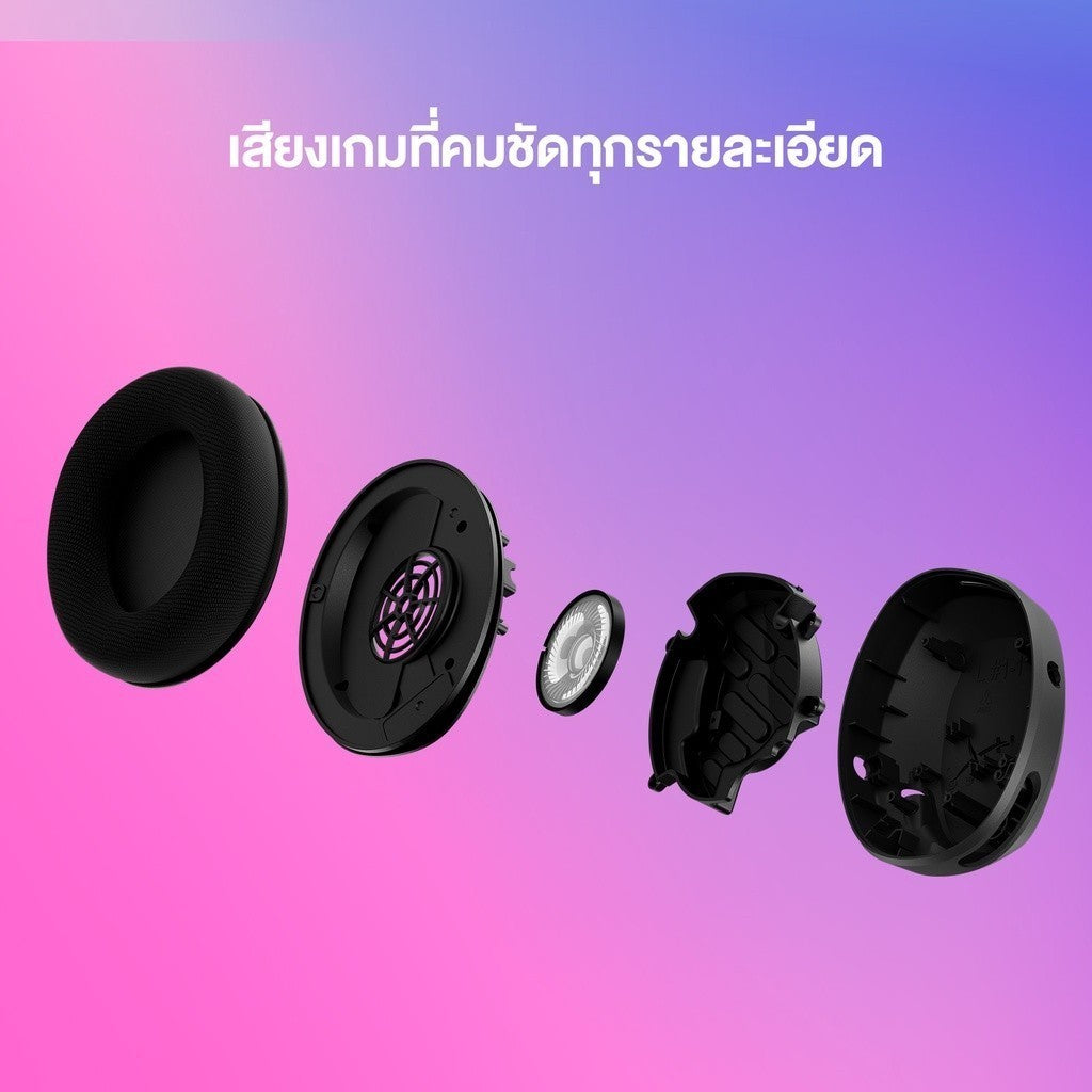 HyperX Cloud Stinger 2 Core For PC Gaming Headset หูฟังเกมมิ่ง รับประกัน 2 ปี