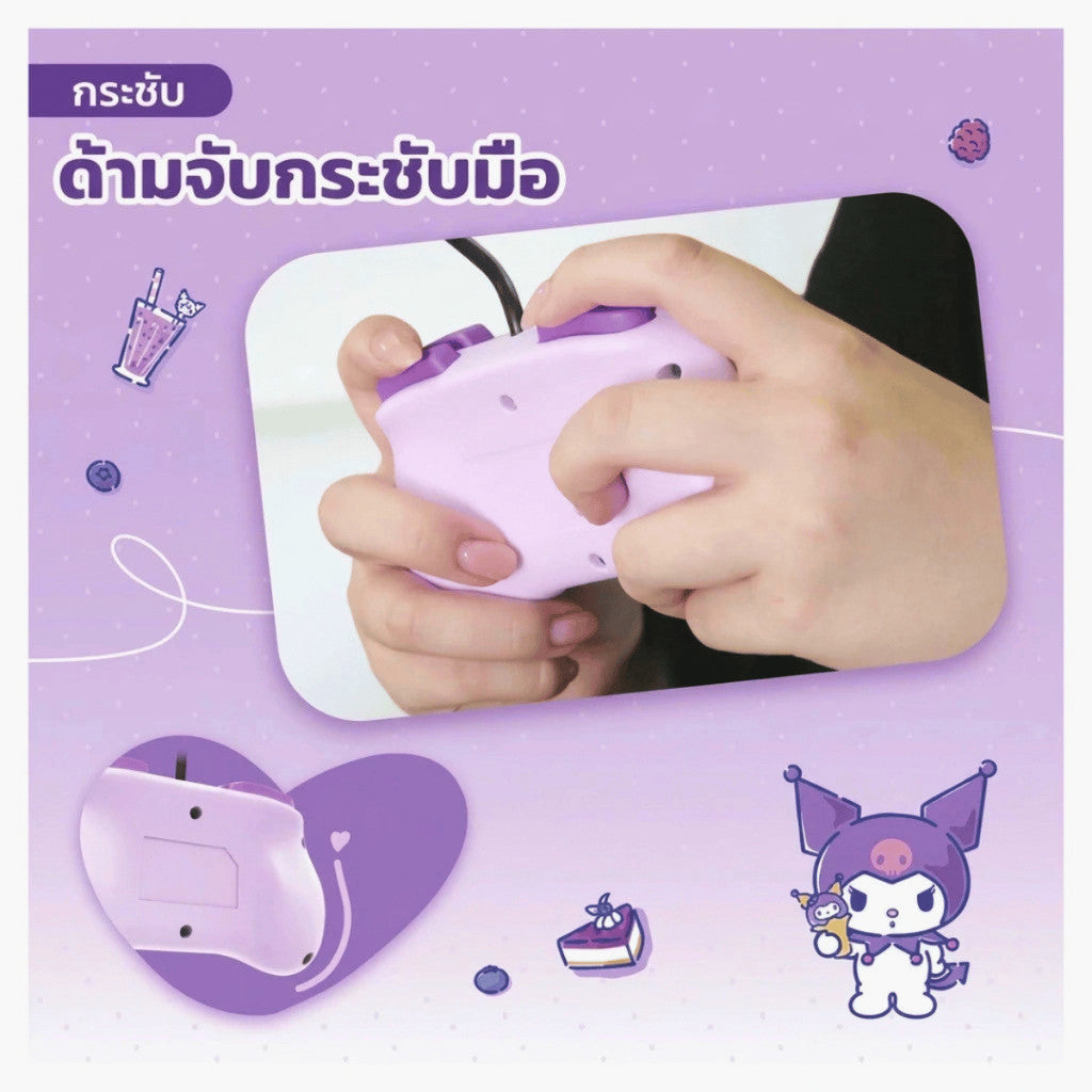 Nintendo Hori Pad Turbo Mini For NIntendo Switch 2 [Kuromi] คอนโทรลเลอร์ จอยเกมมิ่ง ลายคุโรมิ