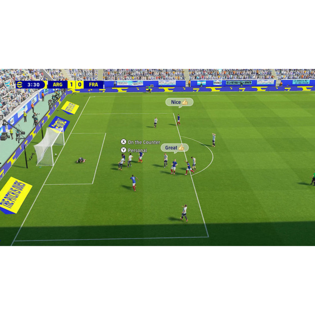NINTENDO SWITCH 2 eFOOTBALL™ KICK-OFF! แนวเกม FOOTBALL SIMULATION แผ่นเกมมือหนึ่ง (เกมคีย์การ์ด)