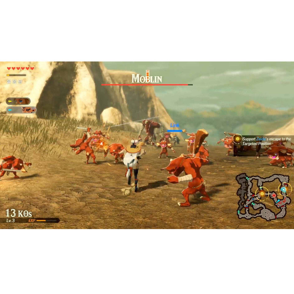 Nintendo Switch 2 Hyrule Warriors Age of Imprisonment (Asia) แผ่นเกมมือหนึ่ง