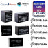 GLOBAL POWER แบตเตอรี่เครื่องสำรองไฟ UPS ขนาด 12V 5.5AH 7.2AH 7.5AH 9AH 18AH ประกัน 1 ปี