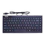 OKER Keyboard F6 Mini USB คีย์บอร์ด ตัวเล็ก มินิ Ultra slim ergonomic design หัวเสียบ USB