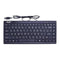 OKER Keyboard F6 Mini USB คีย์บอร์ด ตัวเล็ก มินิ Ultra slim ergonomic design หัวเสียบ USB