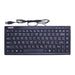 OKER Keyboard F6 Mini USB คีย์บอร์ด ตัวเล็ก มินิ Ultra slim ergonomic design หัวเสียบ USB