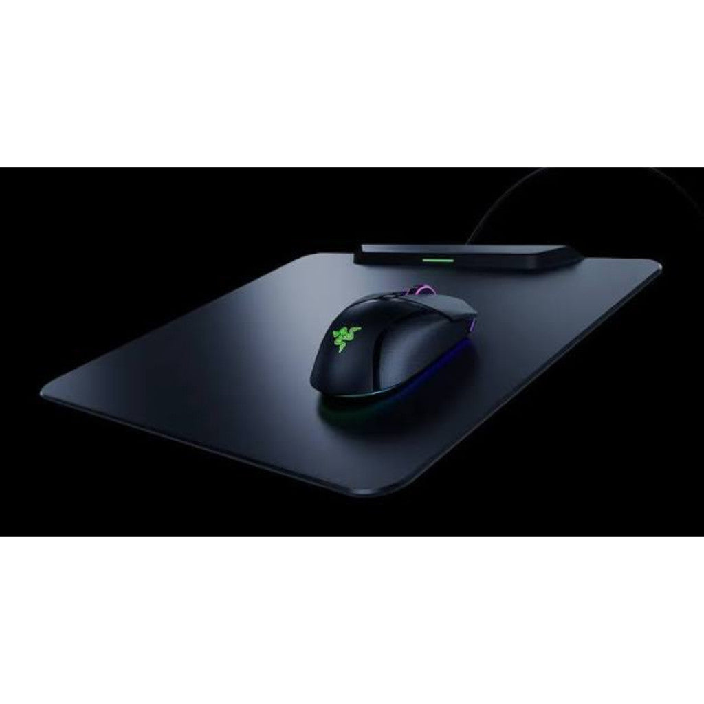 Razer HyperFlux V2 Wireless Charging System Hard Edition ผิว micro (แผ่นรองเมาส์ชาร์จได้)