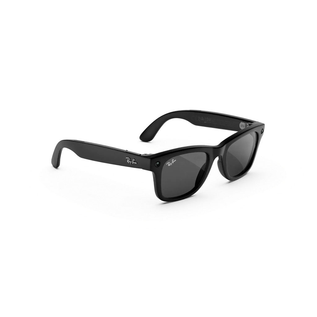 RAY-BAN META AI Glasses (แว่นตาอัจฉริยะ) Wayfarer L (Gen 3) Matte Black Grey WARRANTY 1 YEARS