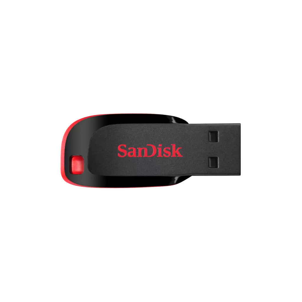SANDISK FLASH DRIVE (แฟลชไดรฟ์) CRUZER BLADE 64GB USB 2.0 (SDCZ50-064G-B35) WARRANTY 2 YEARS