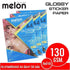MELON GLOSSY PHOTO PAPER 155/130/160/180/215/240 Grams (100 แผ่น) กระดาษโฟโต้