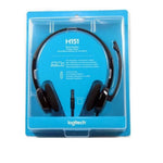 LOGITECH H110/ H111/ H150 ขาว /H150 ฟ้า/ H151/ H340 ชุดหูฟังสเตอริโอพร้อมไมโครโฟนสวมหูหูฟัง