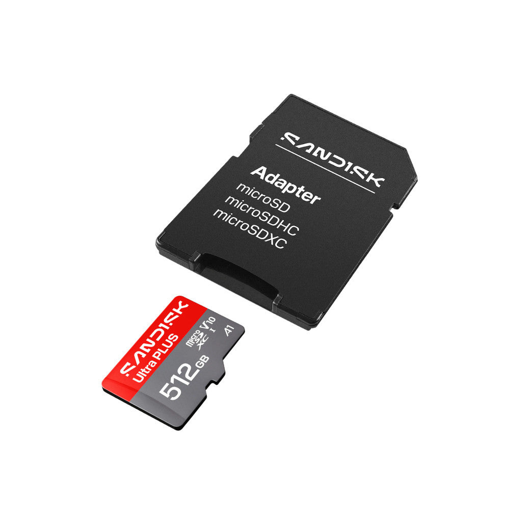 SANDISK MICRO SD (ไมโครเอสดีการ์ด) ULTRA GO 512GB UHS-I (SDSQUGN-512G-GN6MN) WARRANTY 10 YEARS