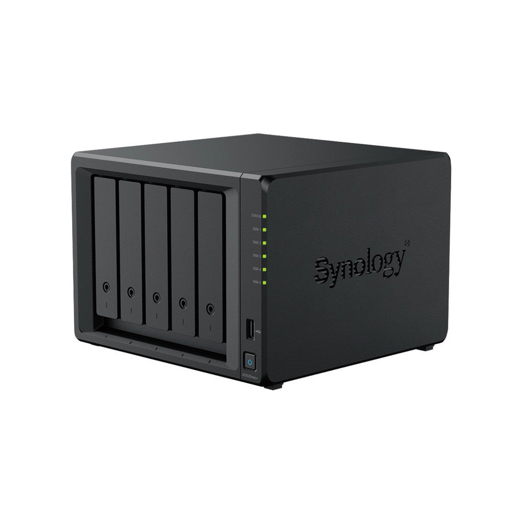 SYNOLOGY DISKSTATION DS1525NEO+ (อุปกรณ์จัดเก็บข้อมูลบนเครือข่าย) 5 Bays AMD Ryzen V1500B W. 3 Y.