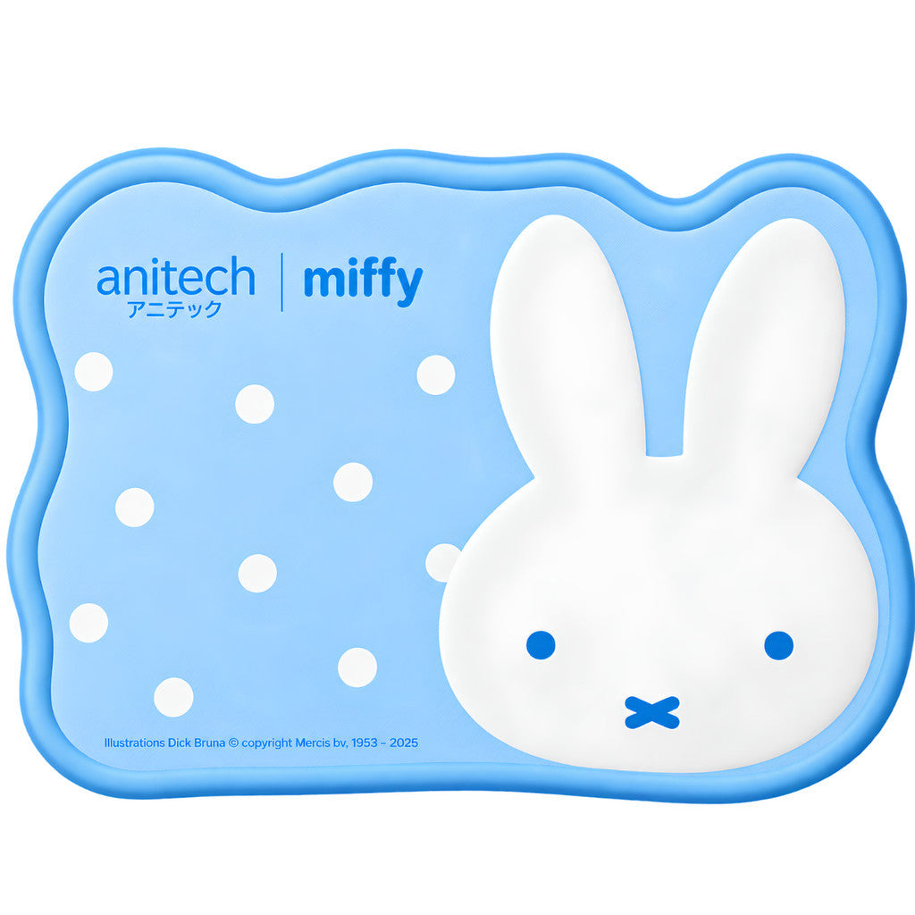 Anitech MF-MP014 Miffy MousePad แผ่นรองเมาส์ลายมิฟฟี่แบบสั้นสุดน่ารัก