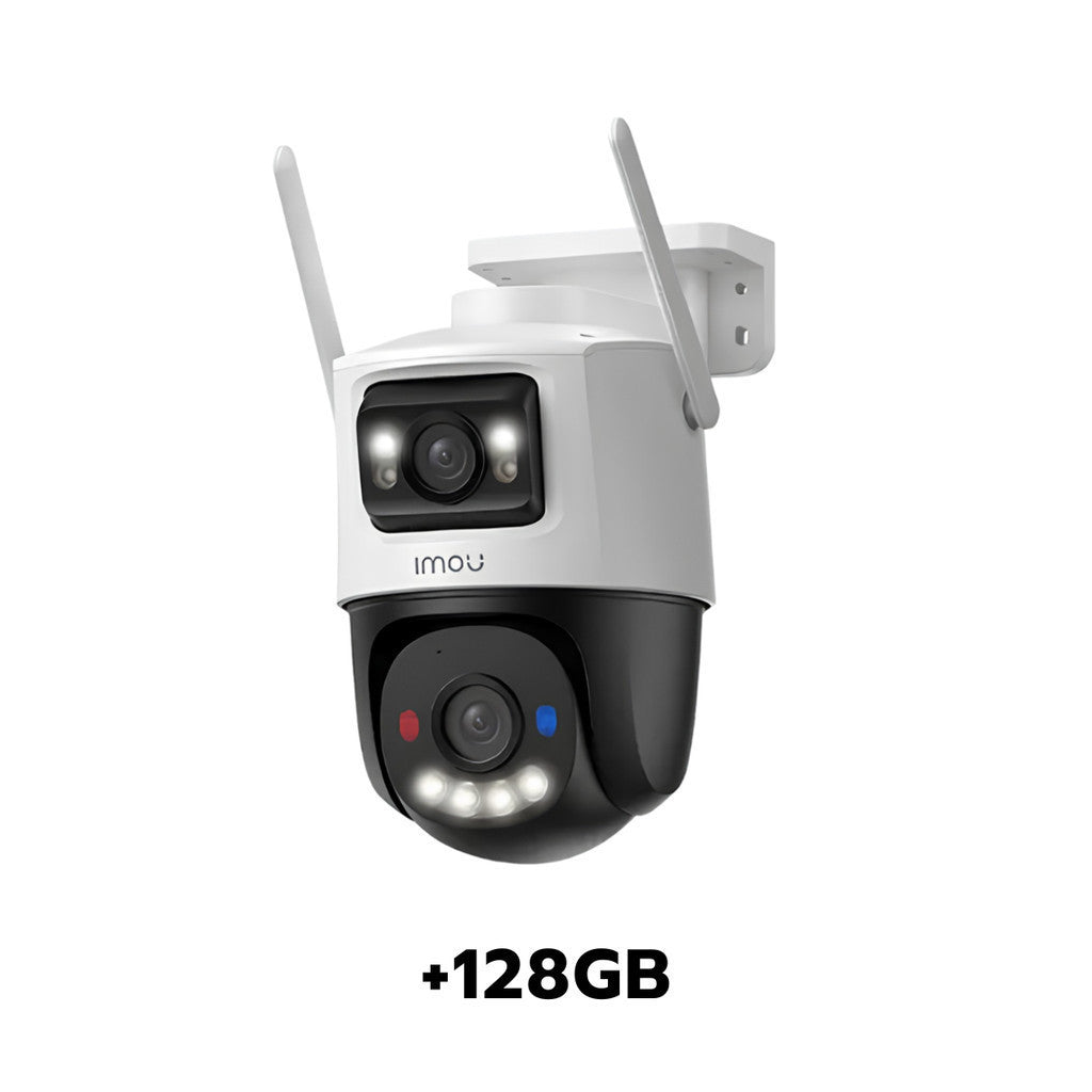 IMOU Cruiser dual 2 10MP กล้องวงจรปิด 4+4 ล้านพิกเซล Blue & Red Warning Light  Aurora™