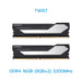 ZADAK RAM (แรม) TWIST 8GB-16GB DDR4/DDR5 3200MHz/6000MHz WARRANTY 3 YEARS