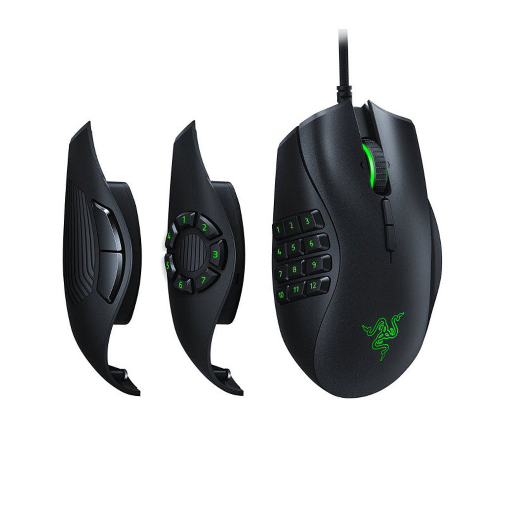 RAZER NAGA V3 PRO - BLACK WIRELESS MOUSE (เมาส์ไร้สาย)
