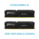 KINGSTON RAM (แรม) FURY BEAST/FURY BEAST(RGB) 16GB-32GB DDR4/DDR5 LIFETIME WARRANTY