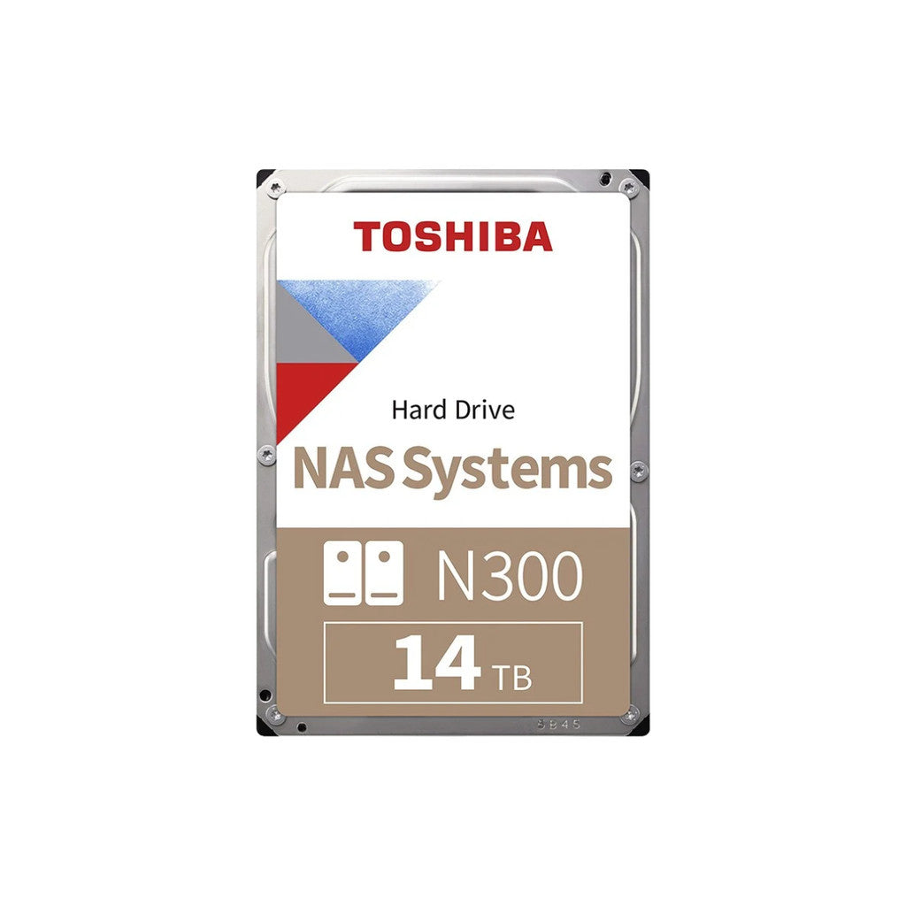 TOSHIBA HDD (ฮาร์ดดิสก์) N300 8TB-16TB SATA III 7,200 BPM WARRANTY 3 YEARS
