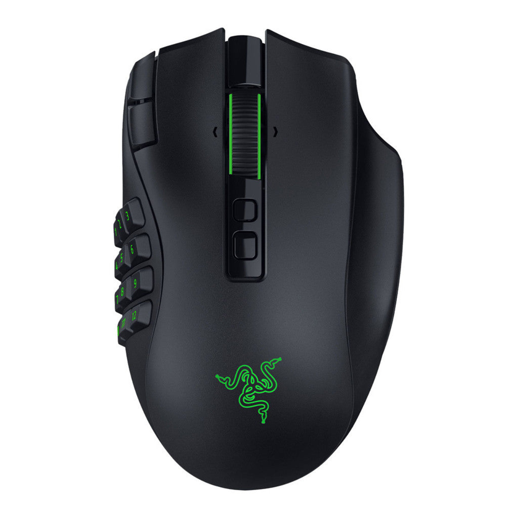 RAZER NAGA V3 PRO - BLACK WIRELESS MOUSE (เมาส์ไร้สาย)