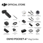 DJI Osmo Pocket 4 l Osmo Pocket 4P Standard Combo กล้องถ่ายภาพนิ่งเเละวิดีโอ 4K รับประกัน 1 ปี