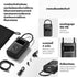 XIAOMI PORTABLE ELECTRIC AIR PUMP 2 ปั้มลมอัตโนมัติแบบพกพา เครื่องปั๊มลมไฟฟ้า เครื่องสูบลมพกพา