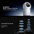 Xiaomi Smart Camera C701 Pro กล้องวงจรปิด I คุณภาพระดับ 4K Ultra-HD | การทำงานร่วมกันของเลนส์คู่ | สายเคเบิลซ่อนอยู่