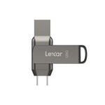 Lexar Flash Drive 2in1แฟลชไดรฟ์ D400 32/64/128GB Dual USB Type-C/A USB 3.1 รับประกัน 5 ปี