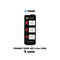 Toshino TIS515 ปลั๊กไฟ 3/5 ช่อง 3/5/10 เมตร มี USB 2 ช่อง สินค้ารับประกัน 2 ปี