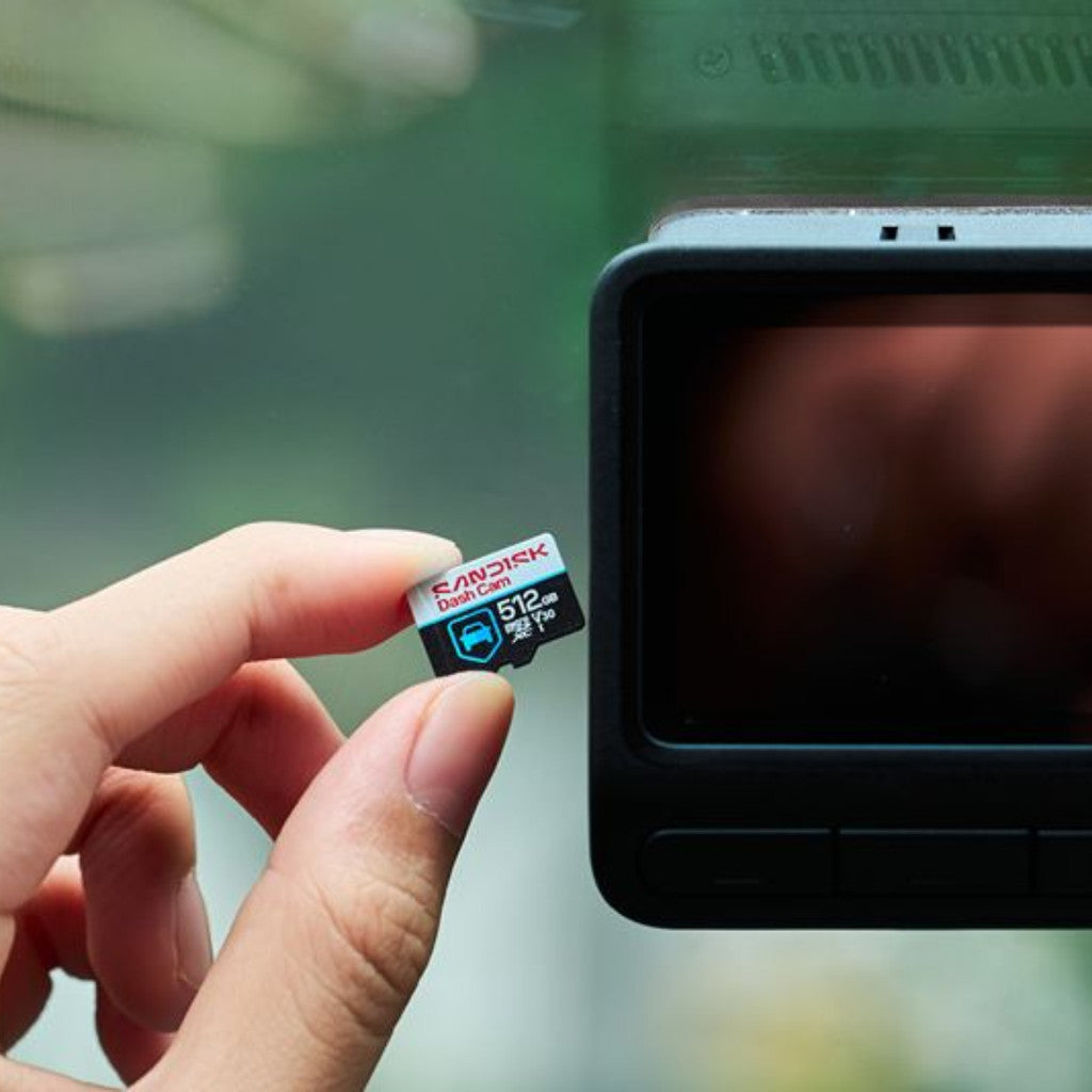 SANDISK MICRO SD (ไมโครเอสดี) Dash Cam Card 512GB UHS-I (SDSQQNR-512G-GU6SN) WARRANTY 2 YEARS