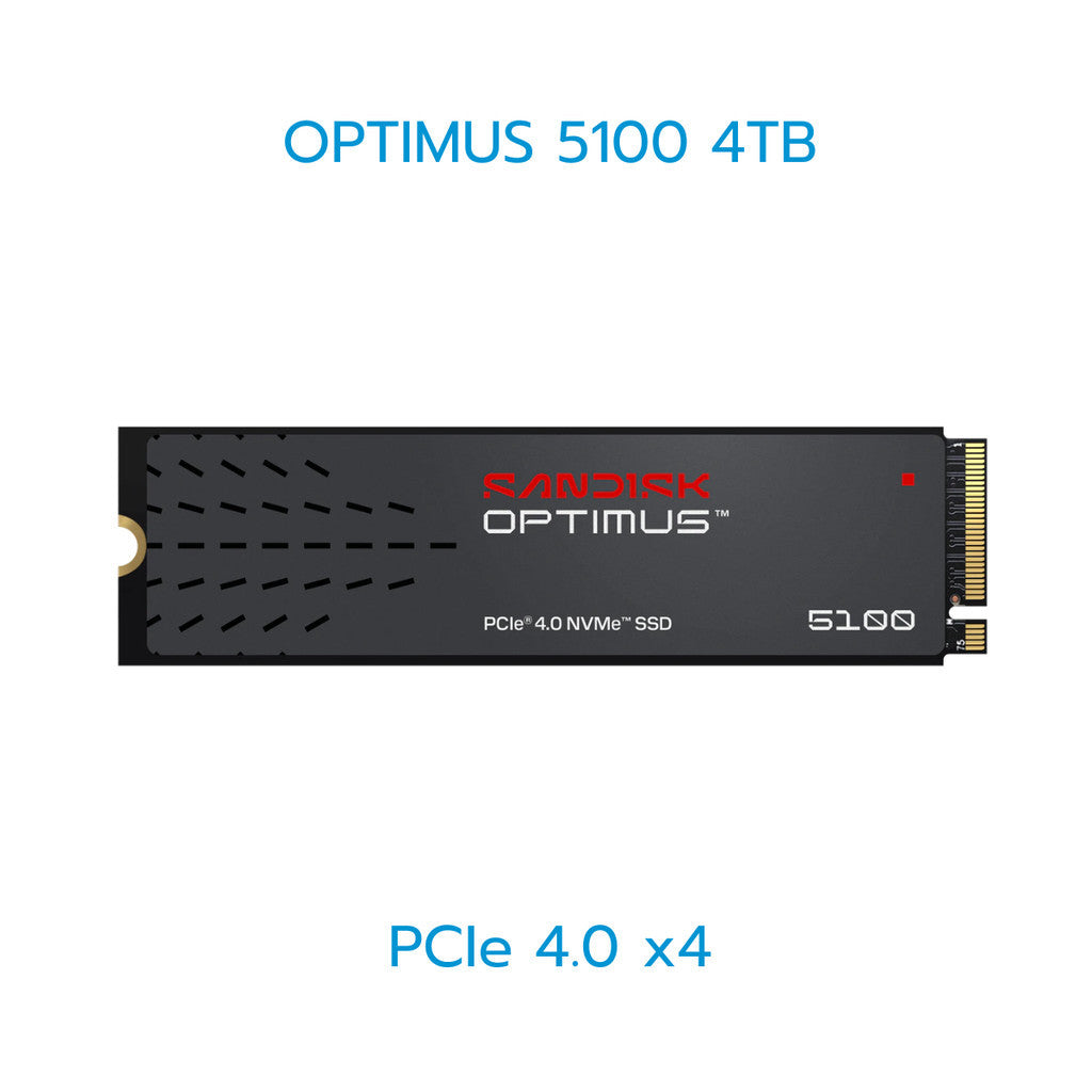 SANDISK SSD (เอสเอสดี) OPTIMUS SERIES 1TB-4TB WARRANTY 5 YEARS