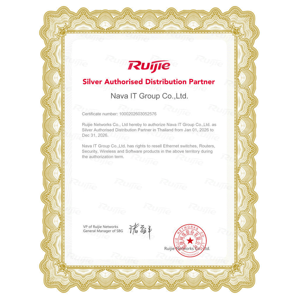 Ruijie Reyee RG-EG310GH-E 10-Port High Performance Cloud Managed PoE รับประกันศูนย์ไทย 3 ปี
