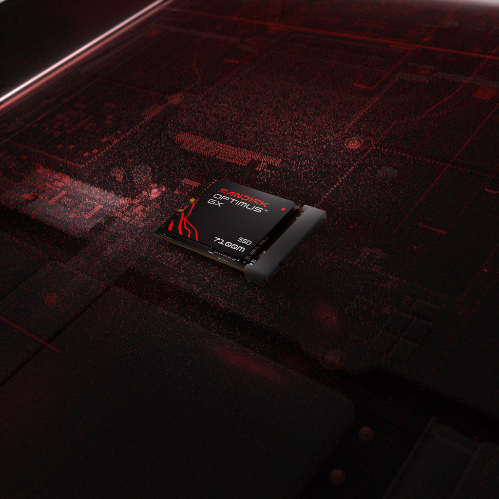 SANDISK SSD (เอสเอสดี) OPTIMUS GX 7100M 2TB PCIe 4.0 x4 (SDSP71200TAT-000E0) W. 5 Y.