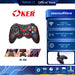 OKER W-8B JOY Bluetooth + 2.4Ghz 2in1 จอยเกมส์ ไร้สาย บลูทูธ / 2.4Ghz ตอบสนองไว จับถนัด เชื่อมต่อง่าย สั่นได้