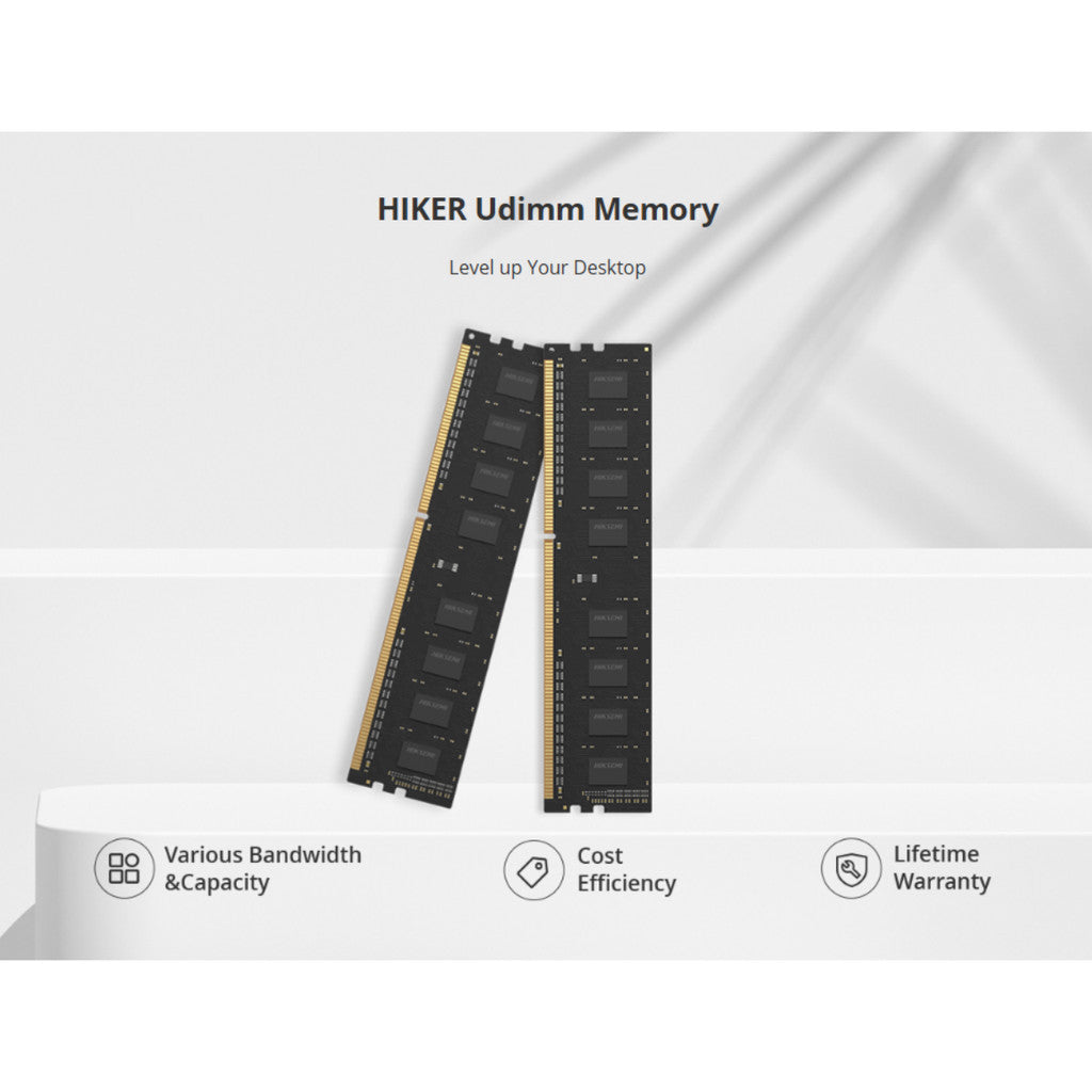 HIKSEMI RAM (แรม) HIKER 8GB UDIMM DDR4 BUS 3200MHz LIFETIME WARRANTY