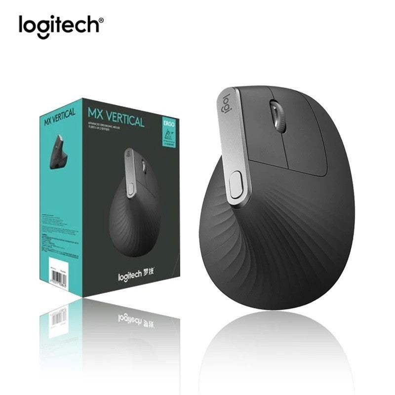 LOGITECH MX Vertical Ergonomic Wireless Mouse 4000DPI / BLUETOOTH / RECEPTOR USB