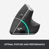 LOGITECH MX Vertical Ergonomic Wireless Mouse 4000DPI / BLUETOOTH / RECEPTOR USB
