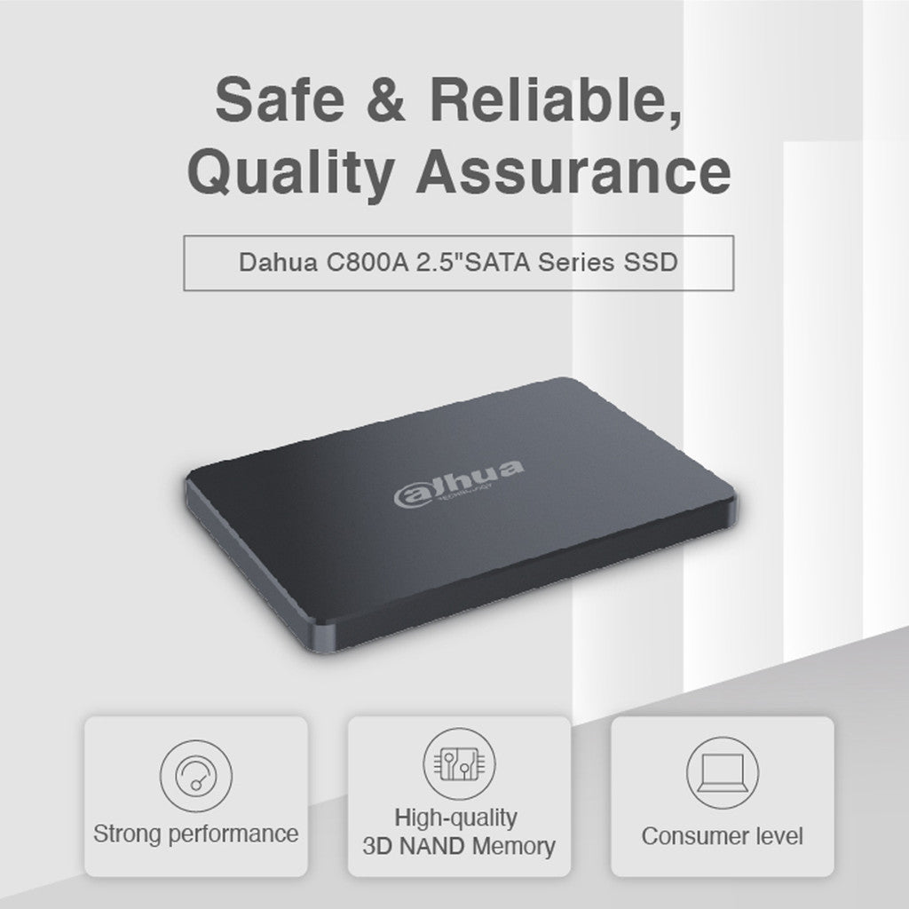 Dahua SSD SATA (เอสเอสดี) C800A 120GB SATA III (DHI-SSD-C800AS120G) WARRANTY 3 YEARS