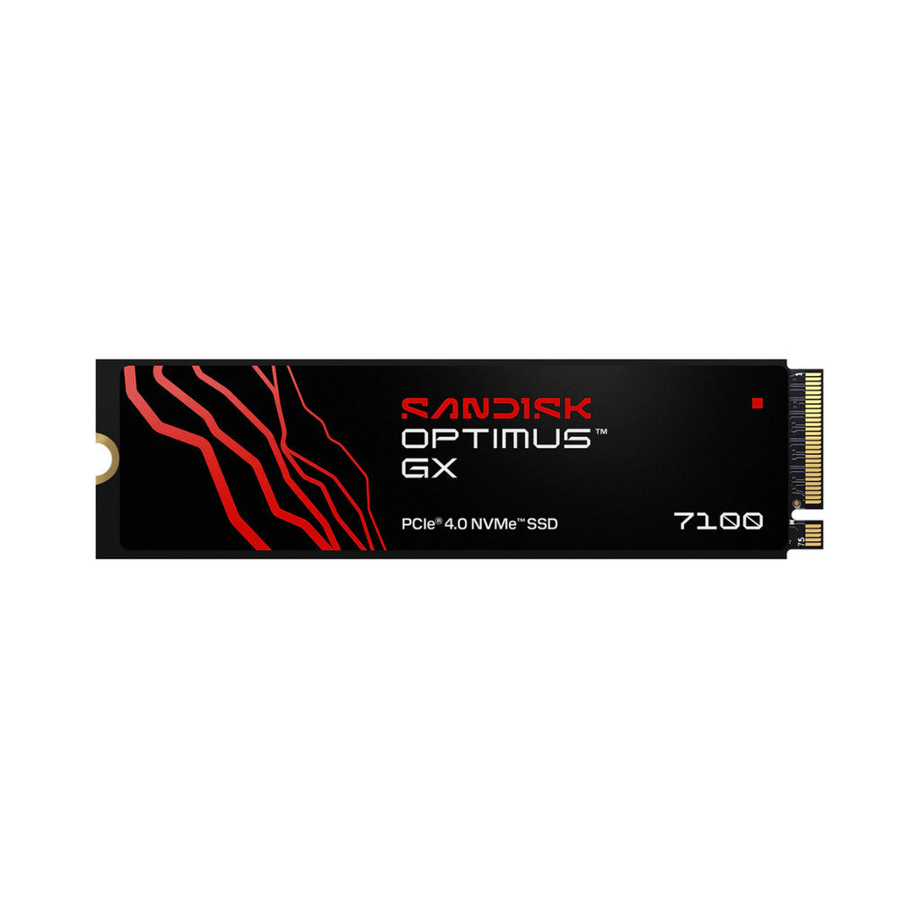 SANDISK SSD (เอสเอสดี) OPTIMUS GX 7100 2TB PCIe 4.0 x4 (SDSP71200TAN-000E0) W. 5 Y.