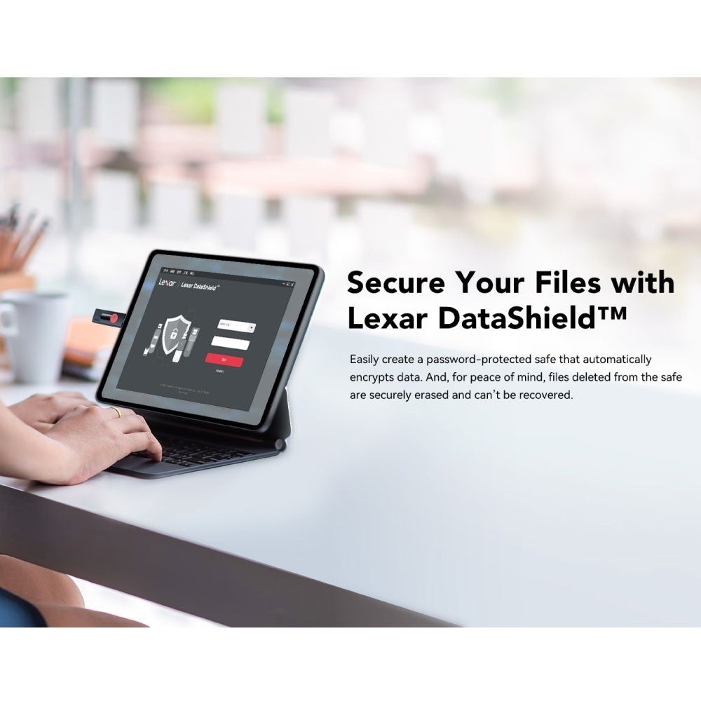 Flash Drive แฟลชไดร์ฟทูอินวัน Lexar D300 USB 3.2 TYPE-A/C รับประกัน 5 ปี