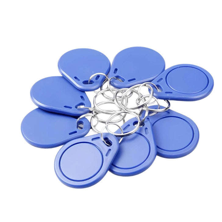 ZKTeco ID TAG (สีน้ำเงิน) คีย์การ์ดแบบพวงกุญแจ สำหรับเข้าออกประตู พกพาง่าย ใช้ง่ายสะดวก