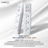 LUMIRA LS-703 ปลั๊กไฟ 3 เต้ารับ สวิตช์รวม มีม่านนิรภัย มีมอก. สายยาว 3-5M รับประกัน 3ปี