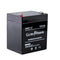 GLOBAL POWER แบตเตอรี่เครื่องสำรองไฟ UPS ขนาด 12V 5.5AH 7.2AH 7.5AH 9AH 18AH ประกัน 1 ปี
