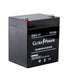 GLOBAL POWER แบตเตอรี่เครื่องสำรองไฟ UPS ขนาด 12V 5.5AH 7.2AH 7.5AH 9AH 18AH ประกัน 1 ปี